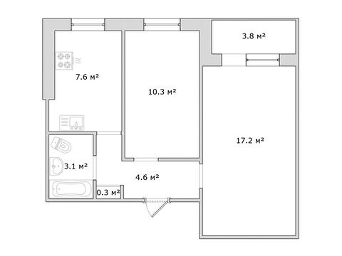 квартира за адресою Набережна Перемоги вул., 104