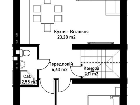 дом по адресу Українська ул.