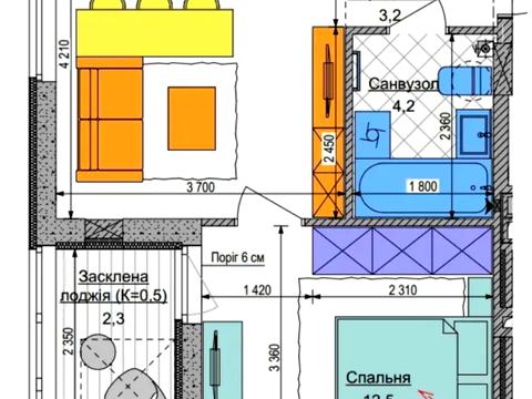 квартира за адресою Тадея Рильського бульв., 5