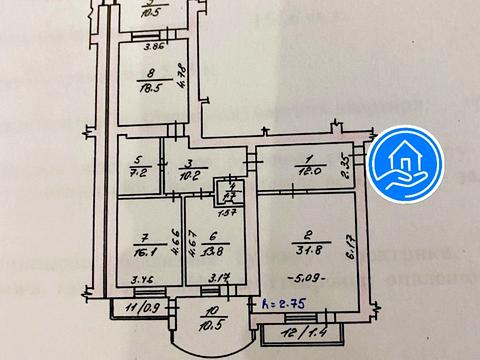 квартира за адресою Лазурна вул., 5 к11