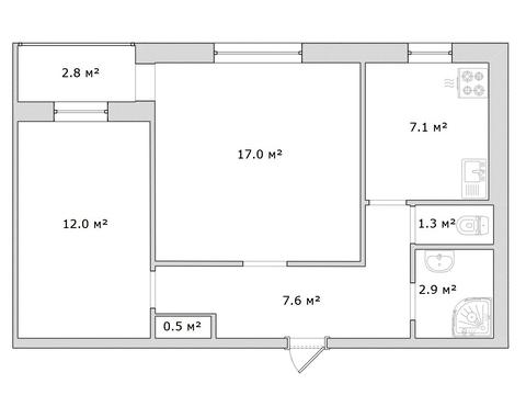 квартира за адресою Василя Макуха вул. (Червонопартизанська), 3