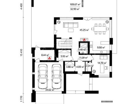 дом по адресу Марінеро, 4