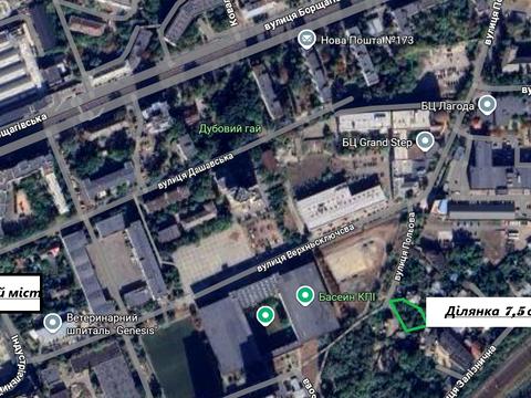 ділянка за адресою Польова вул., 25А