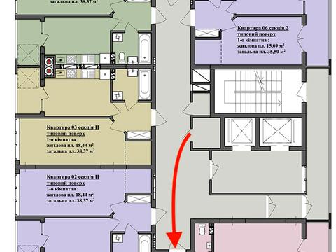 квартира по адресу Трускавецкая ул., 117