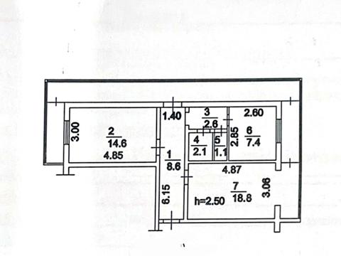 квартира по адресу Полковая ул., 55
