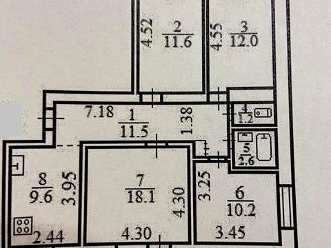 квартира по адресу Романа Шухевича просп. (Ватутина), 24
