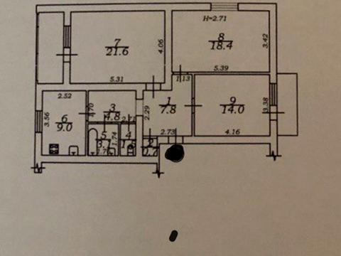 квартира по адресу Тенистая ул., 10