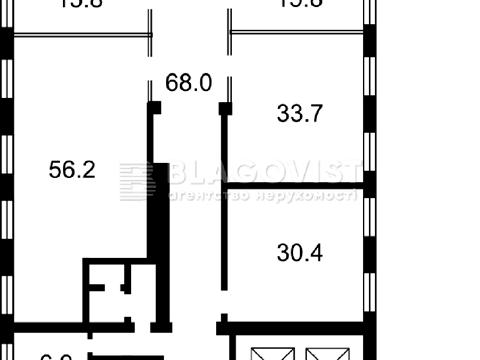 коммерческая по адресу Николая Михновского бульв. (Дружбы Народов), 38