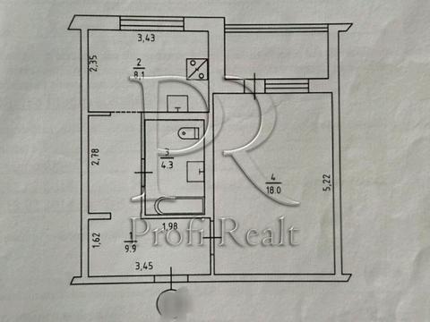 квартира по адресу Петра Григоренко просп., 36