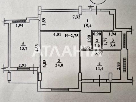 квартира по адресу Академика Сахарова ул., 38