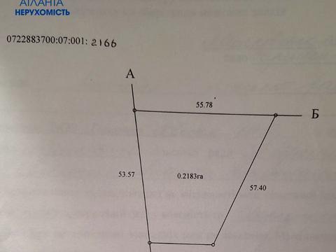 ділянка за адресою Набережна, 2