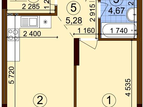 квартира за адресою Всеволода Змієнка вул., 15/23