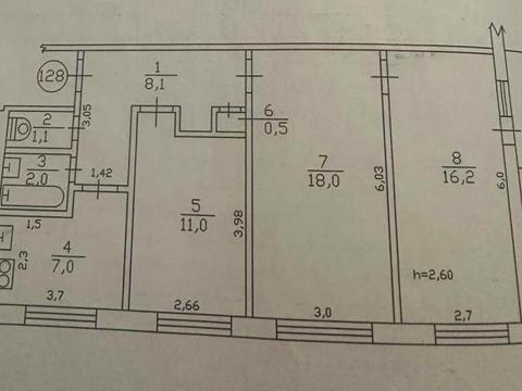 квартира за адресою Аерокосмічний просп. (Гагаріна), 174/8