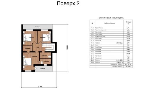 дом по адресу Лісна