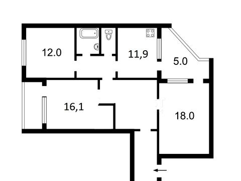 квартира за адресою Петра Григоренка просп., 1-А