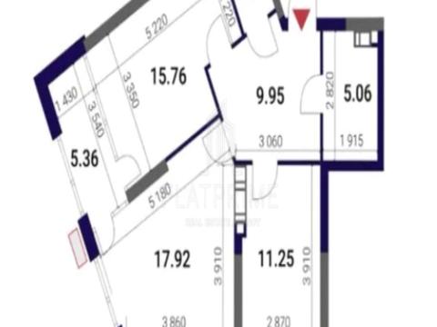 квартира за адресою Дніпровська набережна вул., 15-К