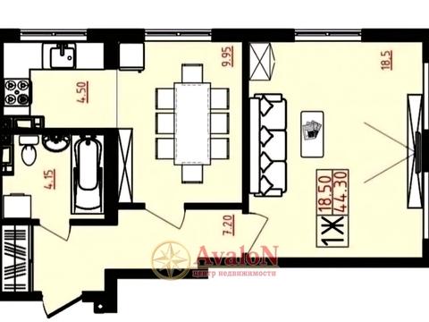 квартира по адресу Марсельская ул., 62/1