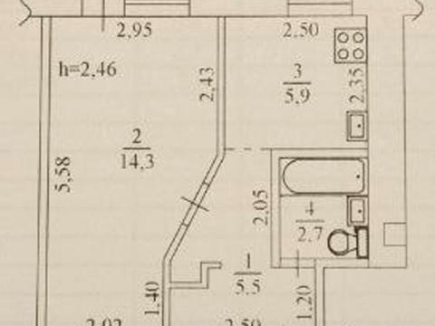 квартира по адресу Академика Заболотного ул., 156 к1