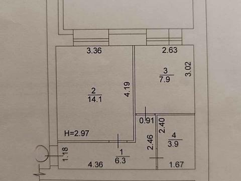 квартира по адресу Лосевский пер., 2д