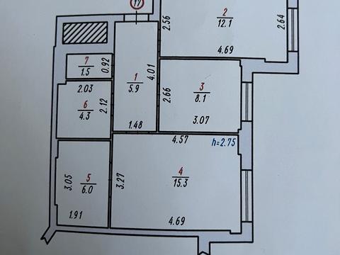 квартира по адресу Свободи ул., 12