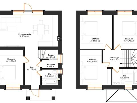 дом по адресу Українська ул., 42