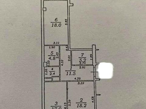 квартира по адресу Жемчужная ул., 3