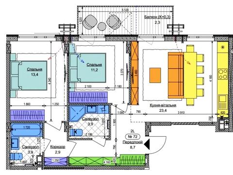 квартира за адресою Братів Шеметів вул., 7