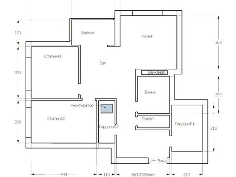 квартира по адресу Никольско-Слободская ул., 3-Б