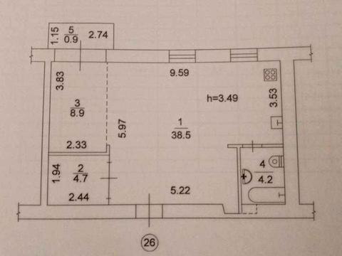 квартира за адресою Ярославська вул., 26