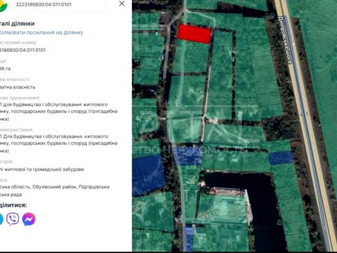 ділянка за адресою Лісова вул.