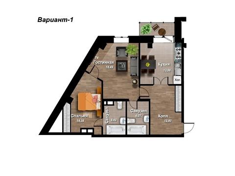 квартира по адресу Фонтанская дорога ул. (Перекопской дивизии улица), 124