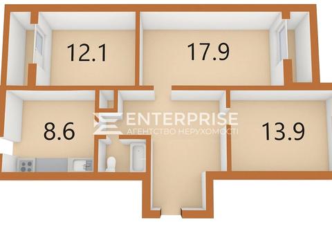 квартира за адресою Вацлава Гавела бульв. (Івана Лепсе), 38-В