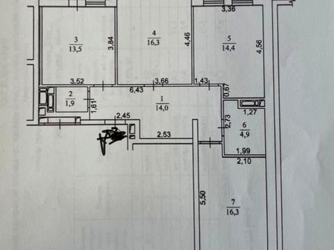 квартира за адресою Олеся Бердника вул., 1-В