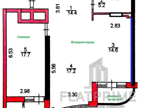 квартира за адресою Соборності просп. (Возз'єднання), 30-А