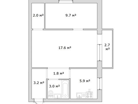 квартира по адресу Василя Сліпака ул. (Ермоловой), 25