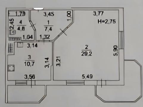 квартира по адресу Евгения Чикаленко ул., 58