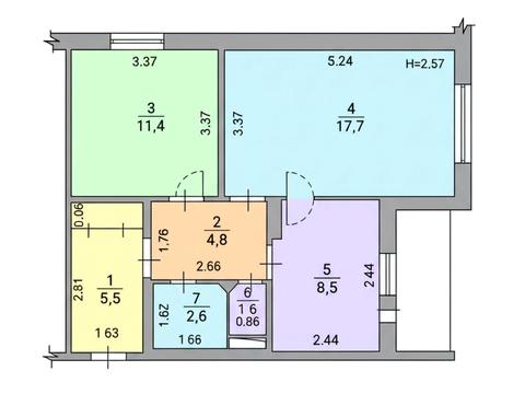 квартира по адресу Иорданская ул. (Лайоша Гавро), 9-Б