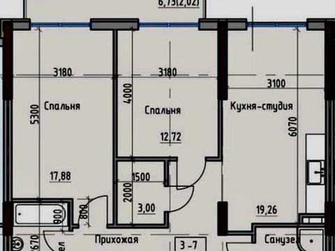 квартира по адресу Дмитриевская ул. (Дмитрия Донского), 59