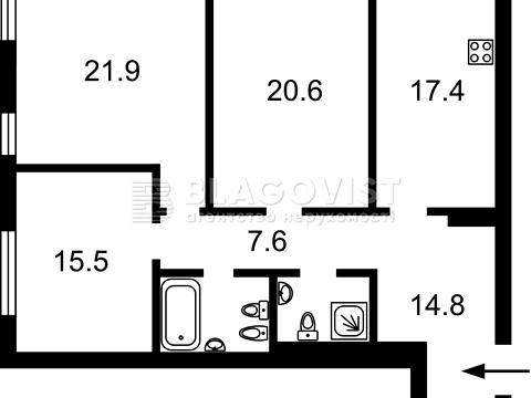 квартира за адресою Звіринецька вул., 70-А