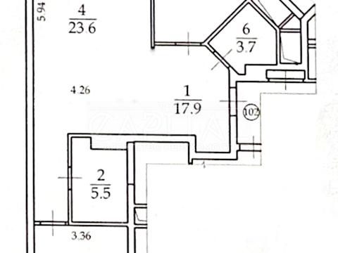 квартира по адресу Вышгородская ул., 45