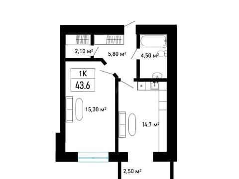 квартира по адресу Княгинин ул., 44