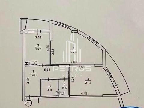 квартира по адресу Чёрных Запорожцев ул. (Петра Запорожця), 26-А