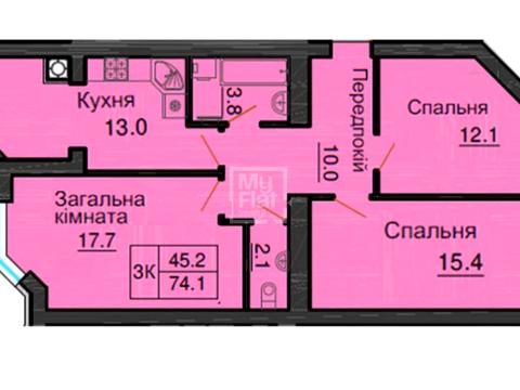 квартира за адресою Мартинова просп., 16