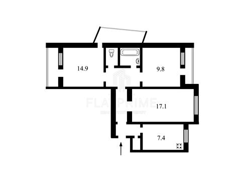 квартира за адресою Олександри Екстер вул. (Марини Цвєтаєвої), 16