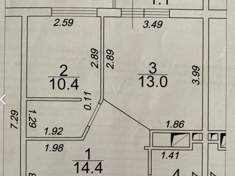квартира по адресу Академика Сахарова ул., 3-Е