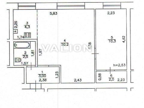 квартира за адресою Чоколівський бульв., 33