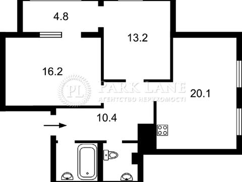 квартира за адресою Олени Теліги вул., 25