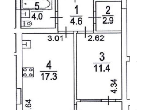 квартира за адресою Ростиславська вул. (Маршала Рибалка), 5-А