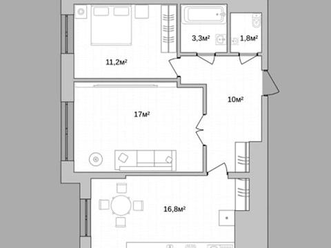 квартира по адресу Ломоносова ул., 40