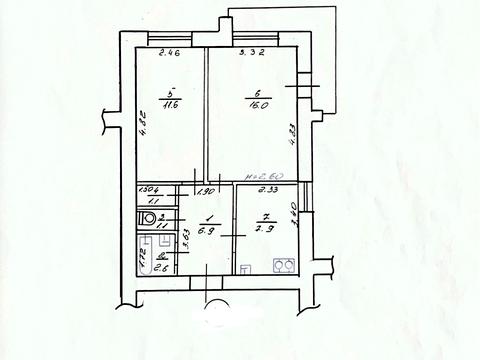 квартира по адресу Харьковских Дивизий ул., 16